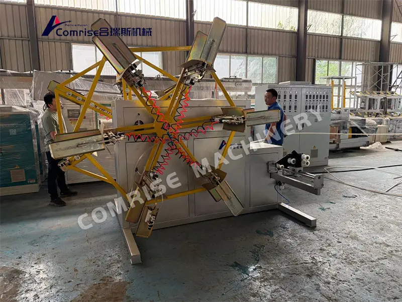 تشغيل اختبار آلة أنابيب HDPE مقاس 1/2 بوصة - 2 بوصة، رضا العملاء