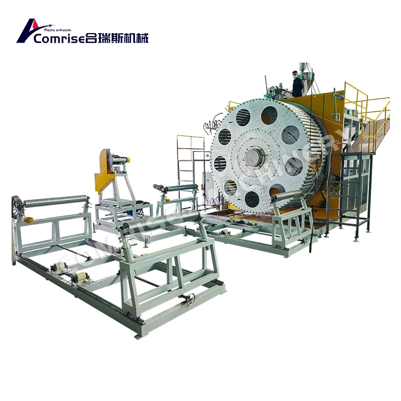 آلة أنابيب الجرح الحلزونية ذات الجدار المجوف HDPE
