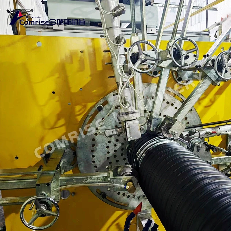 Steel Strip Reinforced Spiral Winding Pipe Machine
